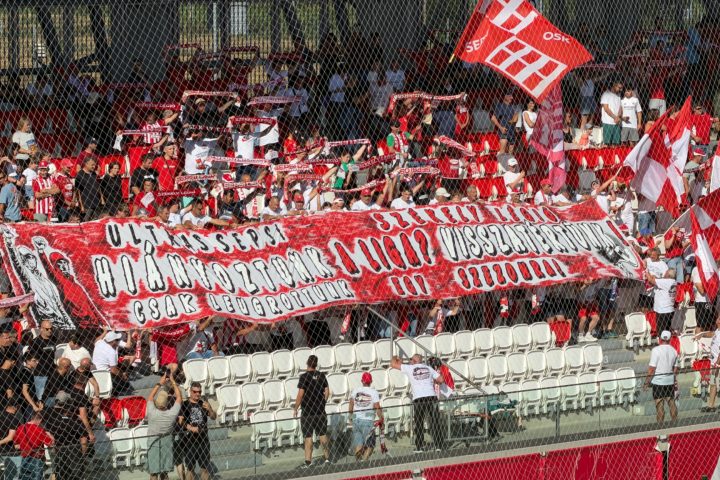 Szuper hangulat az OSK-U Cluj meccsen