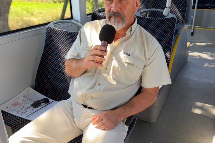Élő adás egy SepsiBuszból